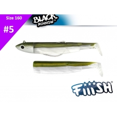 Combo Fiiish Black Minnow 160mm 60g Off Shore Cores: KAKI + Corpo KAKI  (BM204)
